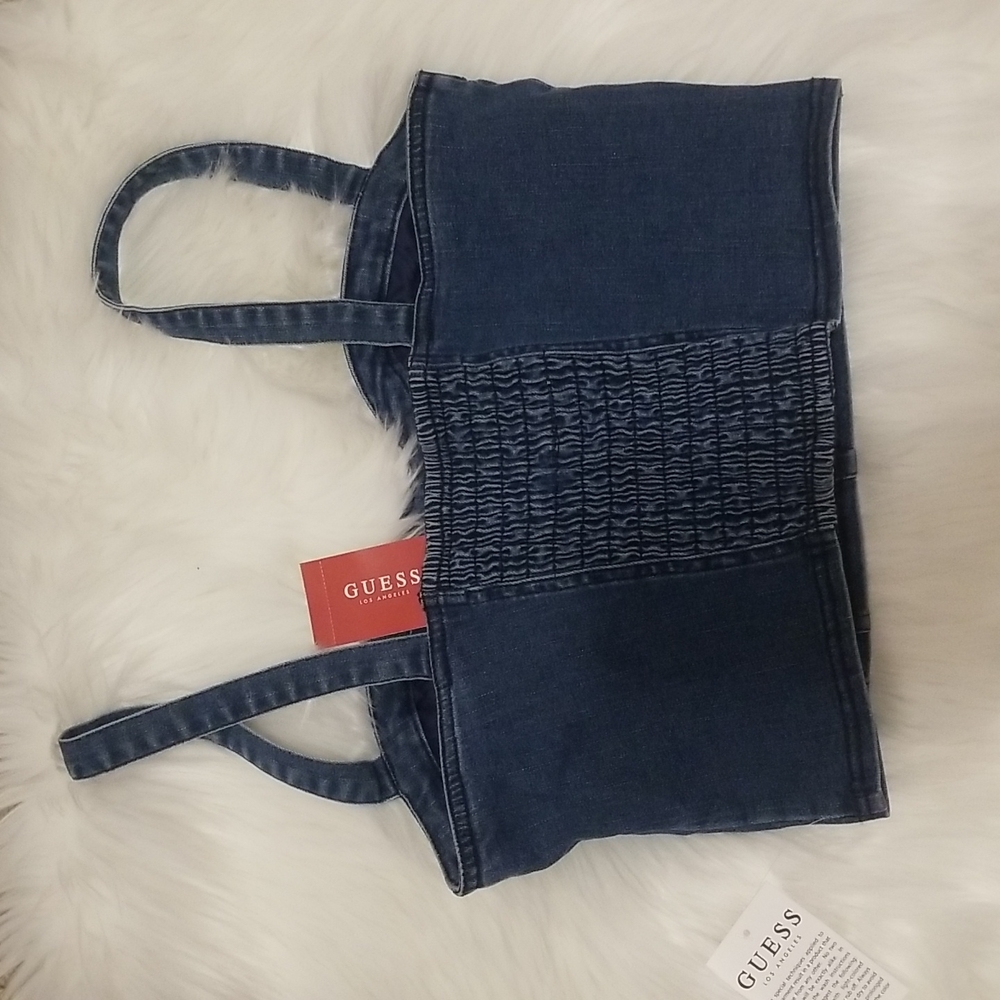 Nwt Guess denim bustier - Picture 6 of 9